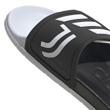 adidas Badeschuhe Adilette TND Juventus Turin (Klettverschluss, Cloudfoam Zwischensohle) schwarz/weiss - 1 Paar